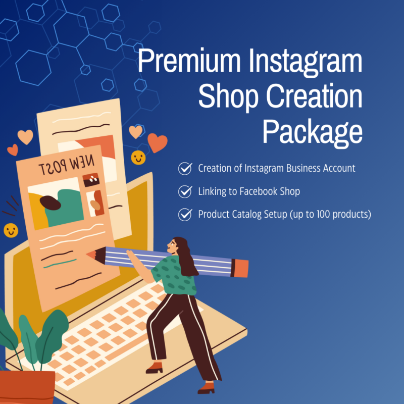 Premium Instagram Shop Creation Deposit