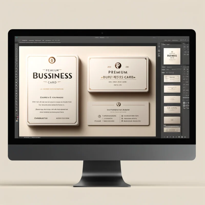 premium business card Package