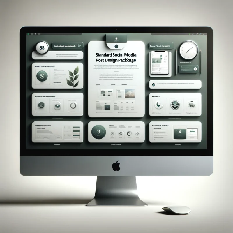 Standard Social Media Page Design Package