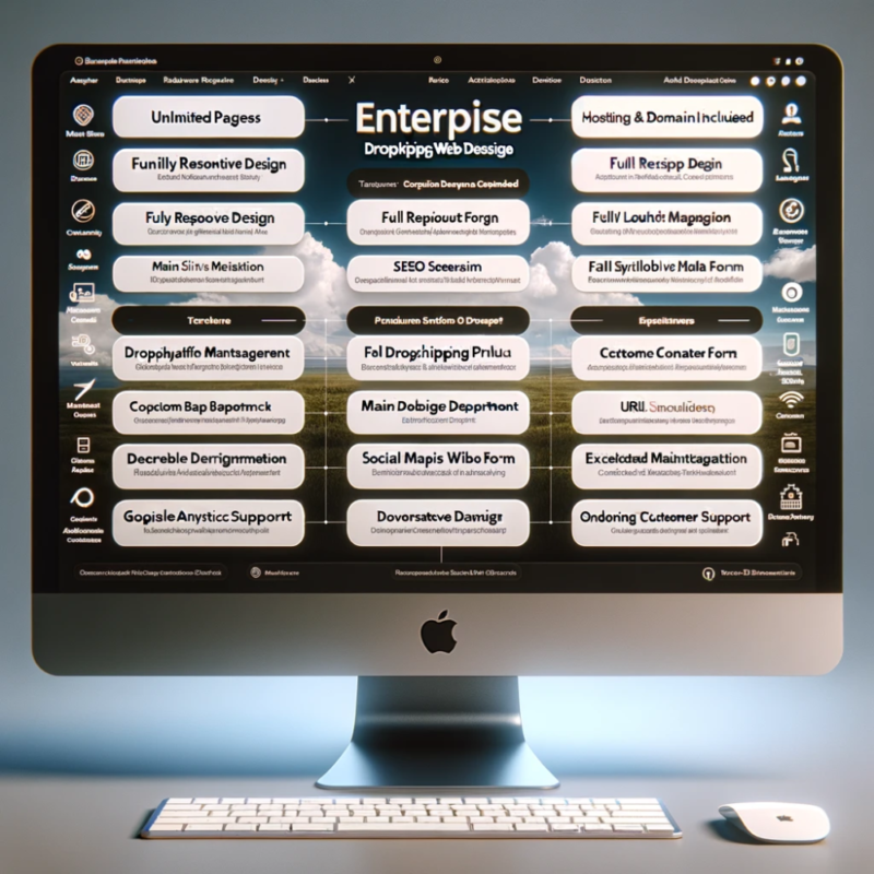 Enterprise Dropshipping Web Design Package