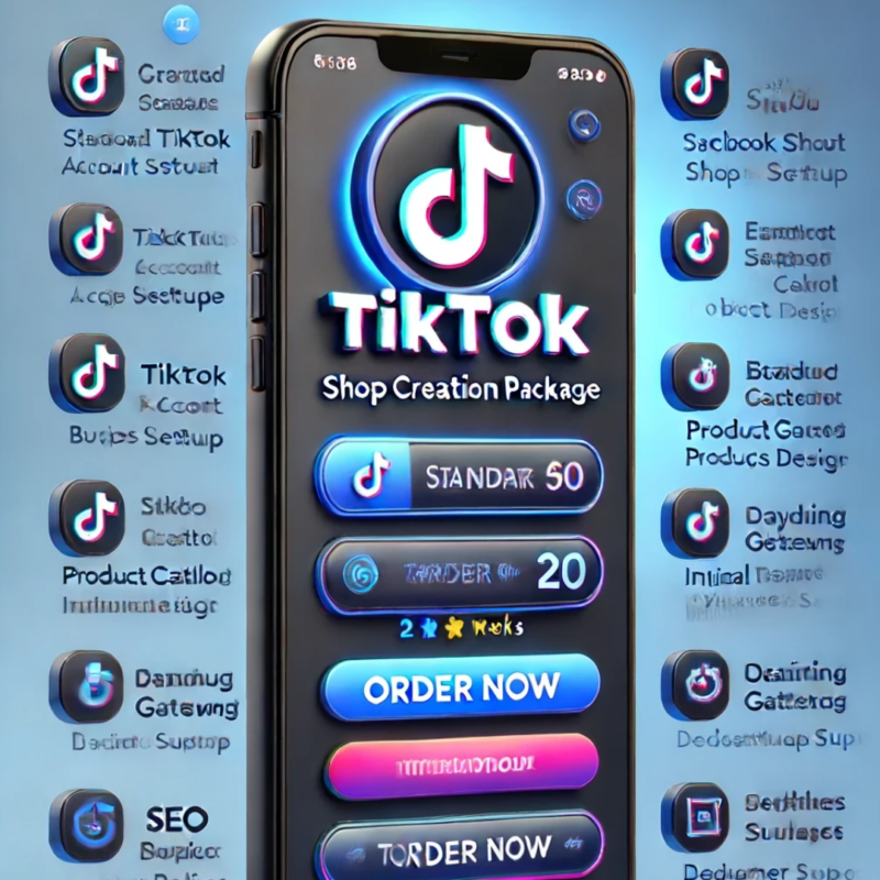 Standard Tiktok Shop Creation Complete Package
