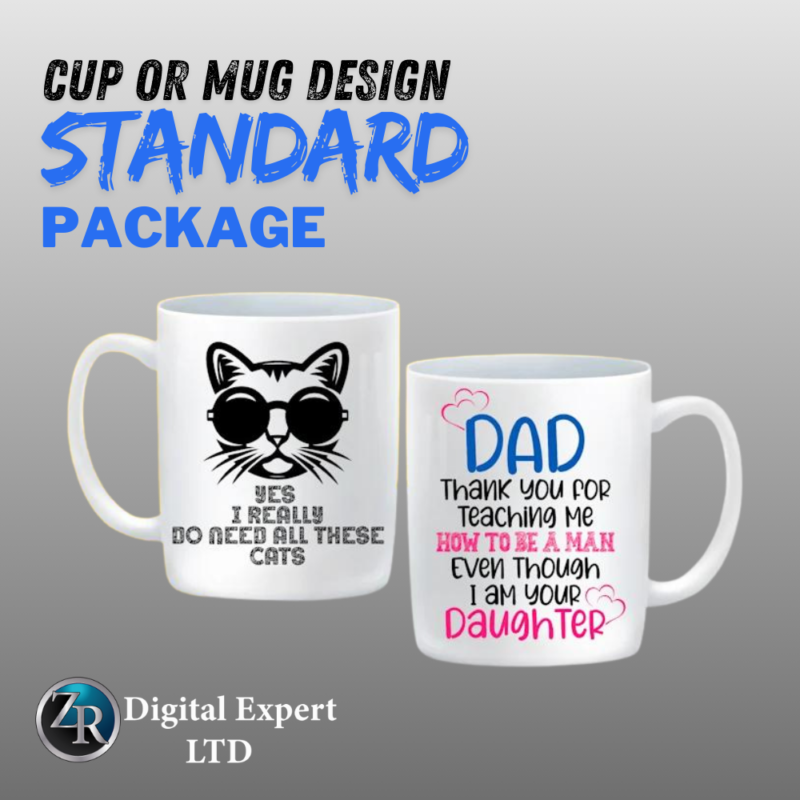 Standard Cup Or Mug Design Package ...