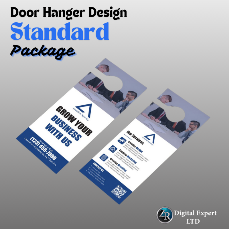 Standard Door Hanger Design Package ...
