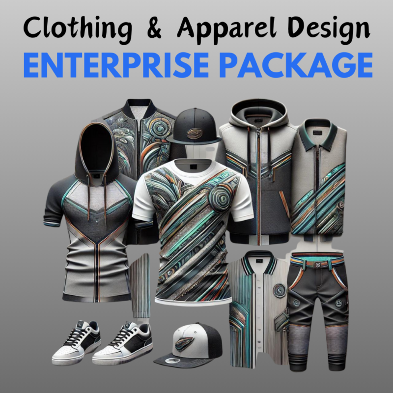 Enterprise Clothing & Apparel Design Package ...