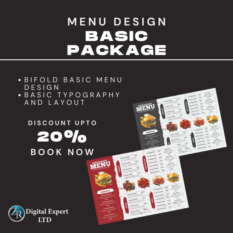 Basic Menu Design Package ...