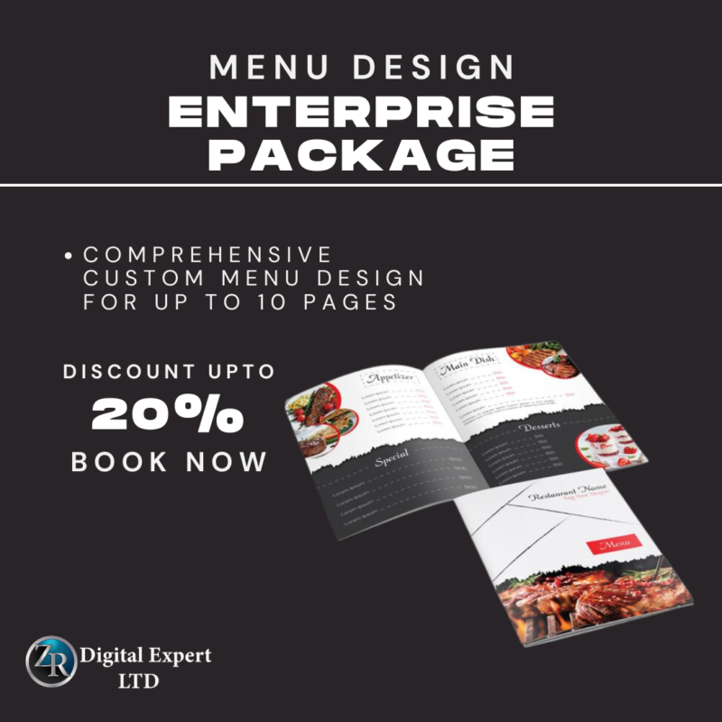 Enterprise Menu Design Package ...