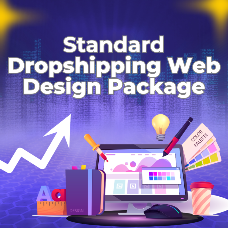 Standard Dropshipping Web Design Package Deposit